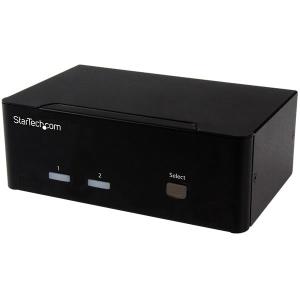 KVM Switch Dual Vga With Audio USB Hub 2port USB 2.0