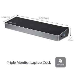 Docking Station - Universal Triple Video USB 3.0 Laptop With 4k