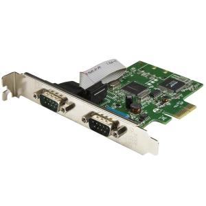 Serial Card Rs232 - 2-port W/ 16c1050 Uart - Pci-e