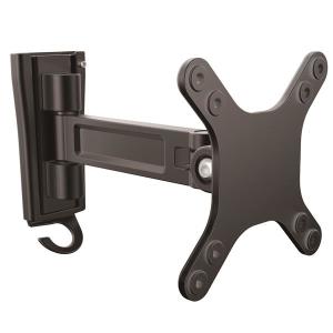 Wall Mount Monitor Arm - For Up To 27in Monitor/tv-single Swivel