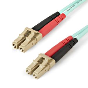 Om4 Fiber Optic Cable Lc To Lc Fiber Patch Cable - Blue 1m