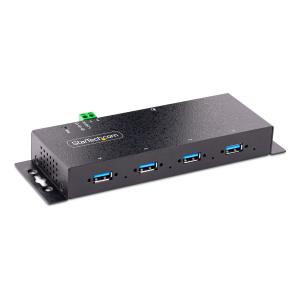 Industrial USB Hub - 4-port 5gbps USB-a Hub W/ Esd Protection