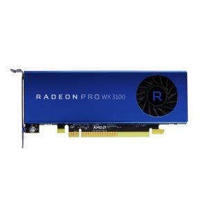 Radeon Pro Wx 3100 4GB Gddr5 Pci-e 3.0 16x 2xmdp Dp Retail
