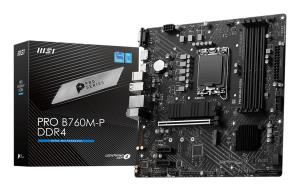 Motherboard Pro B760m-p Ddr4 LGA1700 Intel B760 4 X Ddr5 MATX