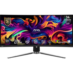 Gaming Monitor - Optix Mag341cqp - 34in - 3440 X 1440 - Curved - Black