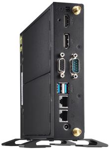 Barebone XPC slim DS10U - Celeron 4205U - 2x 260-pin SO-DIMM - Supports max 2x 16GB Ram - M.2 2280 + 2.5in