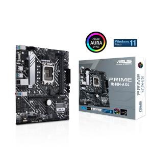 Motherboard PRIME H610M-A D4 / LGA1700 H610 DDR4 64GB mATX