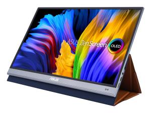 Desktop USB-C Monitor - ZenScreen OLED MQ16AH - 15.6in - 1920x1080 (FHD) - Grey