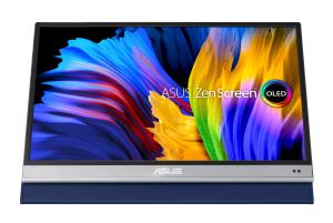 Desktop USB-C Monitor - ZenScreen OLED MQ13AH - 13.3in - 1920x1080 (FHD) - Black