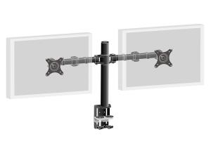 Dual Screen Desk Mounting DS1002C-B1/ Black