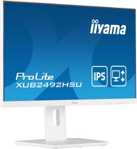 Desktop Monitor - ProLite XUB2492HSU-W5 - 24in - 1920x1080 (FHD) - White