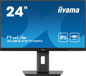 Desktop USB-C Monitor - ProLite XUB2497HSN-B2 - 24in - 1920x1080 (FHD) - Black