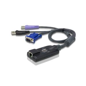 USB Virtual Media KVM Adapter Cable With Smart Card Reader