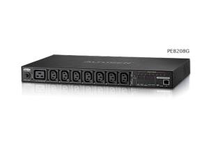 8-outlet 1u Eco Pdu Metered And Switched By Outlet (16a) (7x C13 1x C19)