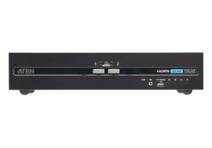 2-port USB - 4k Hdmi Dual Display Secure KVM Switch
