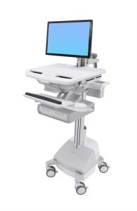 Styleview Cart With LCD Arm SLA Powered 2 Drawers (2 Medium Drawers X 1 Row) eu