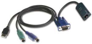 Server Interface Module For Vga Video Ps/2 Keyboard And Mouse USB 2.0 Virtual Media (dsaviq-ps2m)