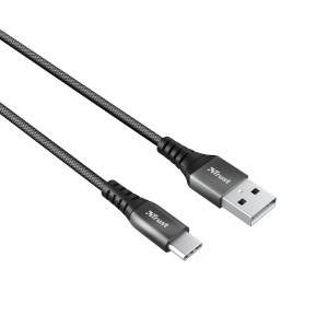 Cable Keyla Extra Strong - USB To USB-c - Black - 1m