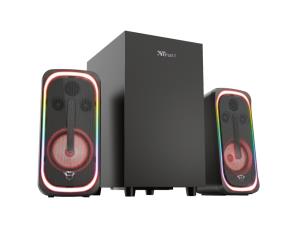 Speaker Gxt 635 Rumax Multiplatform RGB 2.1 - Bluetooth - Wireless - Black