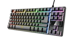 Keyboard Gxt 833 Thado Tkl Illuminated Gaming - USB - Black - Qwerty Us