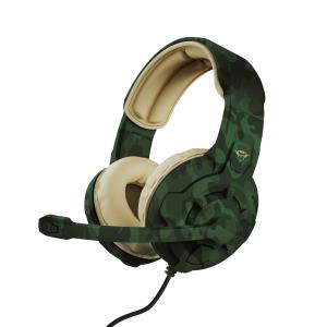 Headset -  Gxt 411c Radius Gaming - Stereo 3.5mm - Wired - Jungle Camo