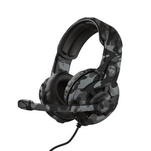 Headset -  Gxt 411k Radius Gaming - Stereo 3.5mm - Wired - Black Camo