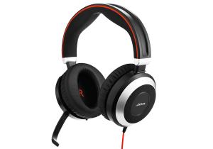 Headset Evolve 80 UC - Stereo - 3.5mm - Black