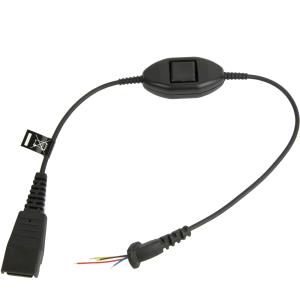 QD cord for Ascom with Mute function