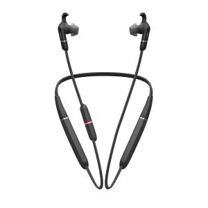 Headset Evolve 65e UC - Stereo - Bluetooth - Black - with Link 370
