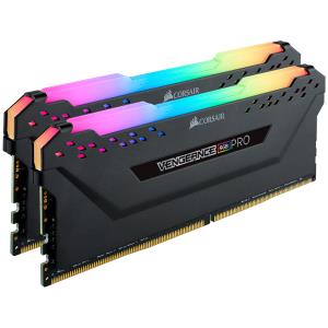 Memory 16GB Ddr4 3200MHz 2x8GB DIMM C16 Vengeance RGB Pro - Black