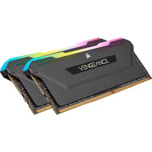 Memory 32GB Ddr4 3200MHz C16 (2x16gb) Vengeance RGB Pro Black (cmh32gx4m2z3200c16)