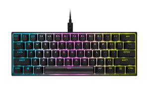 Gaming Keyboard - K65 RGB Mini 60% Mechanical - Cherry Mx Red Qwerty Us