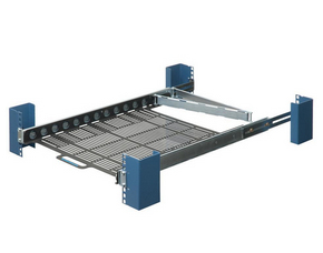 Sliding Computer Shelf