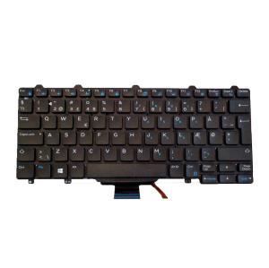 Notebook Keyboard Lat E7250 Danish Layout Backlit 83 Keys Dp