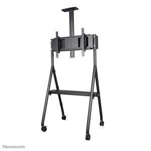 Mobile Flat Screen Floor Stand For 32-65in Screen - Black