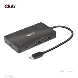 USB Gen2 Type-c To Dual DisplayPort 4k60hz 7-in-1 Portable Dock