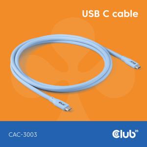 USB C Cable Blue