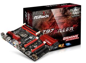 Motherboard Z97 Killer Intel Z97 / 4x DDR3 Sata3 USB3 7.1 Ch Hd Audio