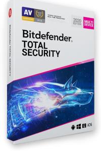 Total Security - New License - 3 Device 1 Year - Windows Mac iOS Android