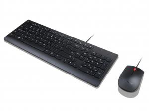 Essential Wired Keyboard and Mouse Combo - Qwertzu German