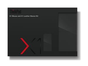 ThinkPad X1 Mouse and X1 Leather Sleeve Kit