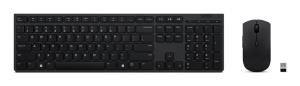 Professional Wireless Rechargeable Keyboard And Mouse - Azerty Belgian English