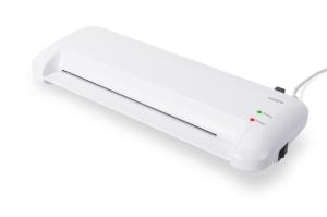 Laminator, A4 / A4 80-125 Mic, Heating: Mica Plate, Plastic housing, white color