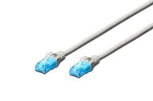 Patch cable - Cat 5e - U-UTP - Snagless - 15m - grey