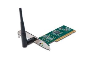 Wireless 150N PCI adapter, 150Mbps IEEE 802.11n, Ralink 3060 1T/1R