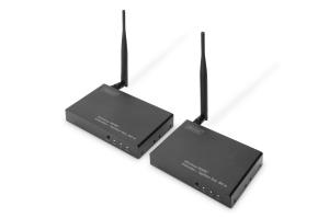 Wireless HDMI Extender Set, 100m 5GHz Splitter function (4 screens max.), Full HD, 1080p