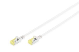 Slim Patch cable - CAT6A - U/FTP - Snagless - Cu - 25cm - Grey