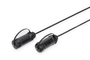 4K HDMI AOC Connection Cable armoured Protection for Plugs IP 68 20m. 4Kx2Ka60HZ