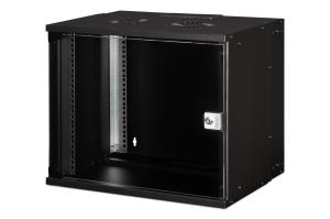 19IN 9U wall mounting cabinet - SOHO PRO 460 x 540 x 400mm black