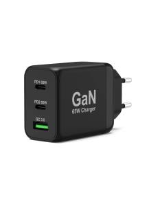POWER SUPPLY USB-C 65W - GAN with 2m USB-C Cable